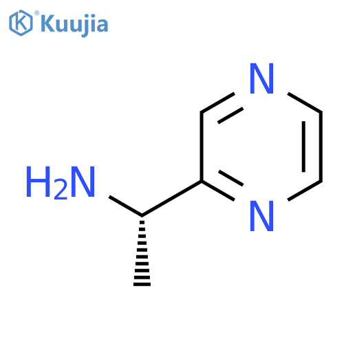 (1S)-1-(pyrazin-2-yl)ethan-1-amine structure