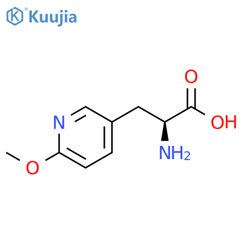 (2S)-2-AMINO-3-(6-METHOXYPYRIDIN-3-YL)PROPANOIC ACID structure