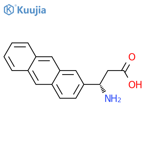 (3S)-3-AMINO-3-(2-ANTHRYL)PROPANOIC ACID structure