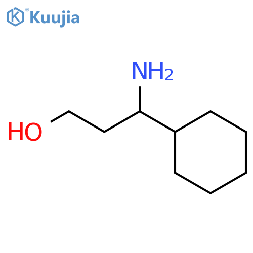 (γS)-γ-Aminocyclohexanepropanol structure