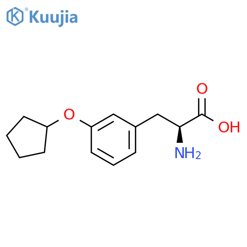 L-Phenylalanine, 3-(cyclopentyloxy)- structure