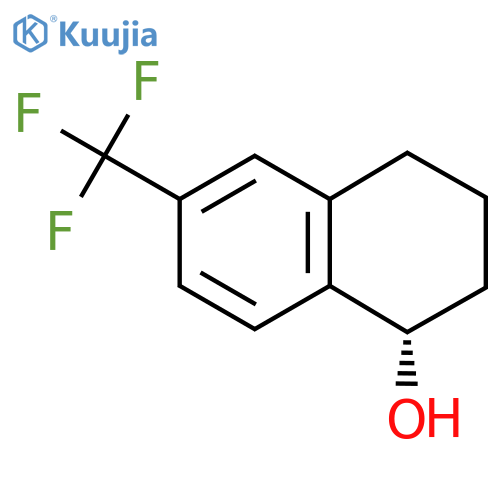 (S)-6-(Trifluoromethyl)-1,2,3,4-tetrahydronaphthalen-1-ol structure