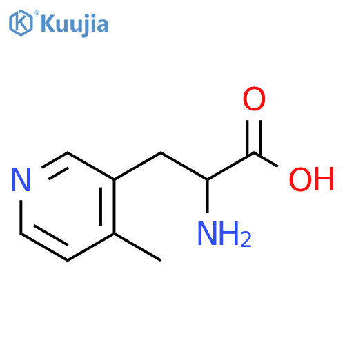 2-AMINO-3-(4-METHYLPYRIDIN-3-YL)PROPANOIC ACID structure