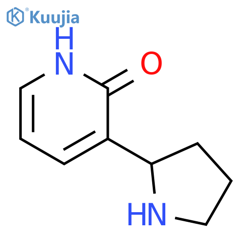 3-Pyrrolidin-2-yl-pyridin-2-ol structure