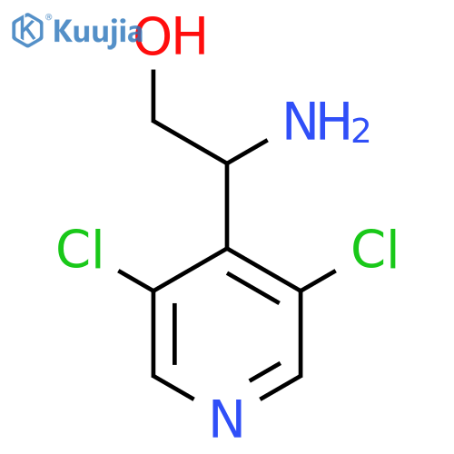2-AMINO-2-(3,5-DICHLOROPYRIDIN-4-YL)ETHAN-1-OL structure