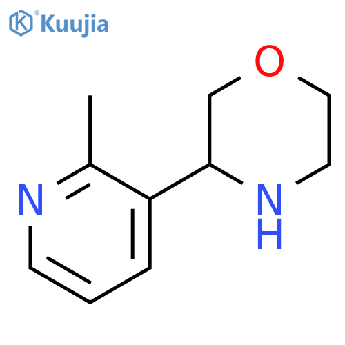 3-(2-methylpyridin-3-yl)morpholine structure
