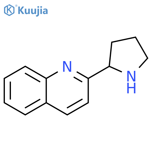 2-(pyrrolidin-2-yl)quinoline structure