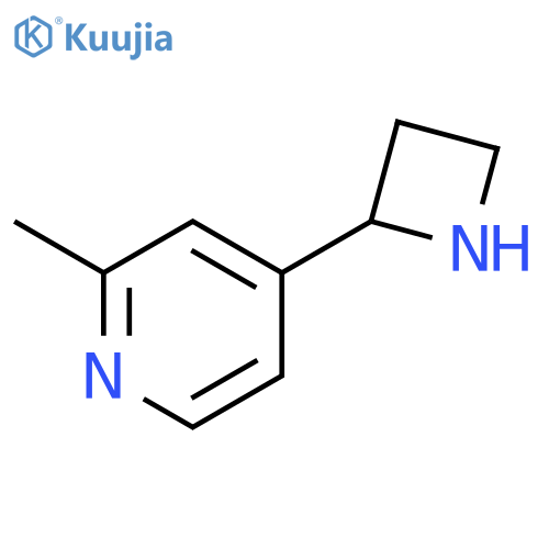 4-(azetidin-2-yl)-2-methylpyridine structure