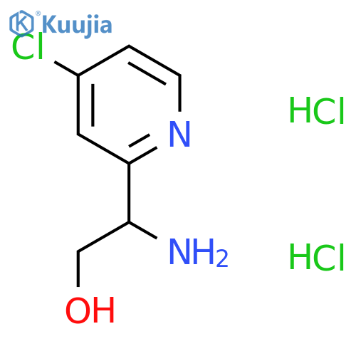 2-AMINO-2-(4-CHLOROPYRIDIN-2-YL)ETHAN-1-OL structure