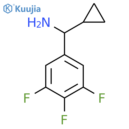 CYCLOPROPYL(3,4,5-TRIFLUOROPHENYL)METHANAMINE structure
