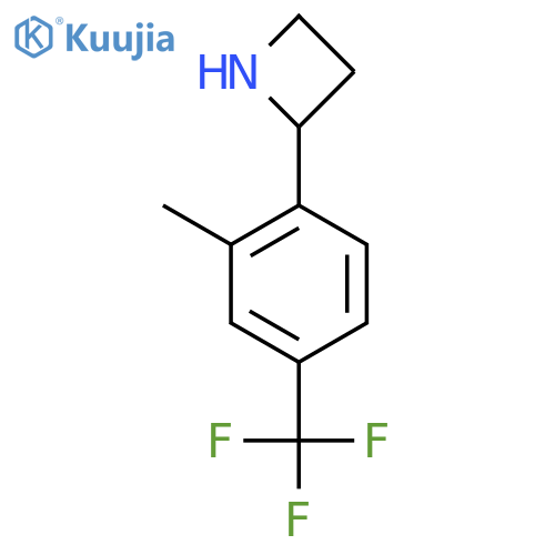 2-2-methyl-4-(trifluoromethyl)phenylazetidine structure