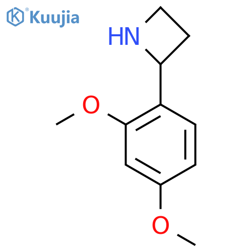 2-(2,4-dimethoxyphenyl)azetidine structure