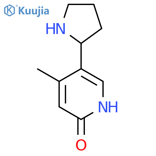 4-Methyl-5-pyrrolidin-2-yl-pyridin-2-ol structure