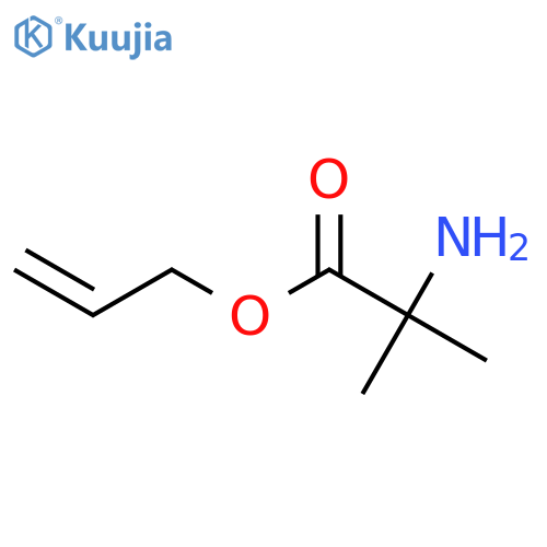 prop-2-en-1-yl 2-amino-2-methylpropanoate structure