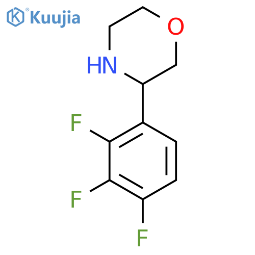 3-(2,3,4-TRIFLUOROPHENYL)MORPHOLINE structure