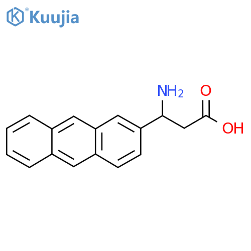 3-AMINO-3-(2-ANTHRYL)PROPANOIC ACID structure