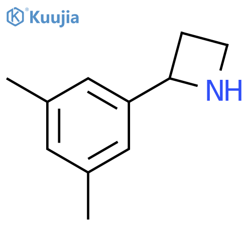 2-(3,5-dimethylphenyl)azetidine structure
