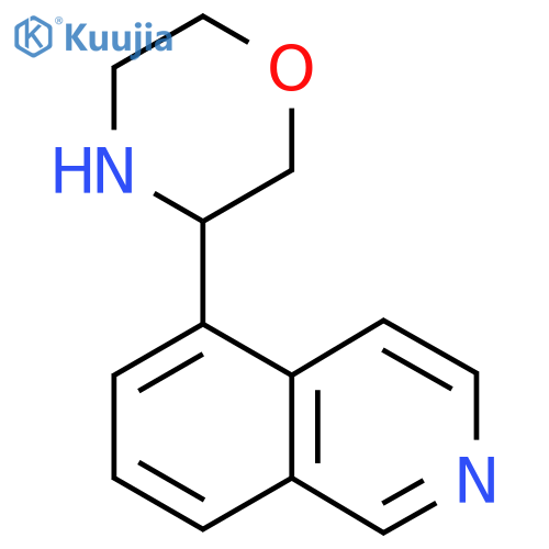 5-(morpholin-3-yl)isoquinoline structure