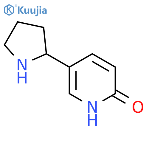 5-(pyrrolidin-2-yl)pyridin-2-ol structure