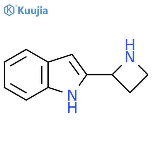 2-(azetidin-2-yl)-1H-indole structure