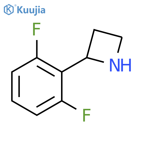 2-(2,6-difluorophenyl)azetidine structure