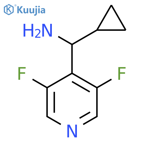 CYCLOPROPYL(3,5-DIFLUOROPYRIDIN-4-YL)METHANAMINE 2HCL structure