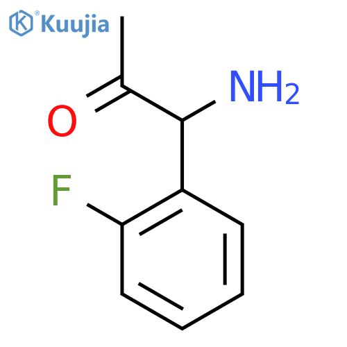 1-amino-1-(2-fluorophenyl)propan-2-one structure