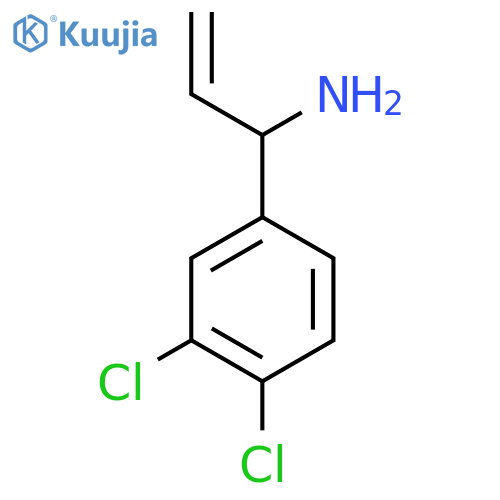 1-(3,4-Dichlorophenyl)prop-2-en-1-amine structure