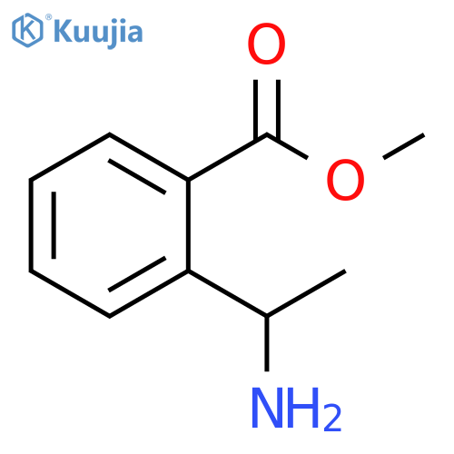 methyl 2-(1-aminoethyl)benzoate structure
