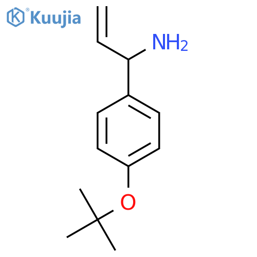 1-[4-(TERT-BUTOXY)PHENYL]PROP-2-EN-1-AMINE structure
