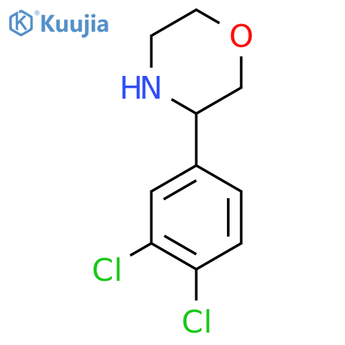 3-(3,4-DICHLOROPHENYL)MORPHOLINE structure