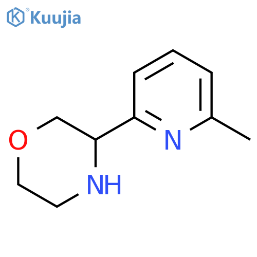 3-(6-methylpyridin-2-yl)morpholine structure