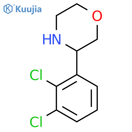 3-(2,3-DICHLOROPHENYL)MORPHOLINE structure