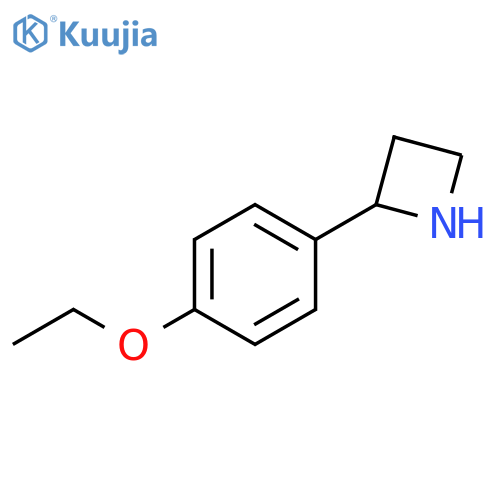 2-(4-ethoxyphenyl)azetidine structure