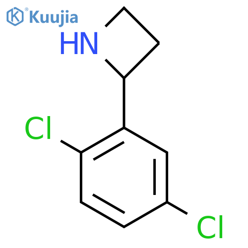 2-(2,5-Dichlorophenyl)azetidine structure