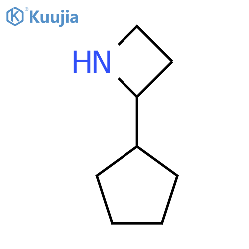 Azetidine, 2-cyclopentyl- structure