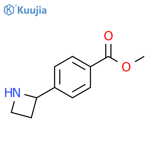 methyl 4-(azetidin-2-yl)benzoate structure