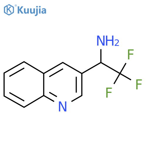 2,2,2-trifluoro-1-(quinolin-3-yl)ethan-1-amine structure