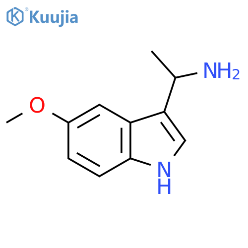 1-(5-Methoxy-1h-indol-3-yl)ethan-1-amine structure