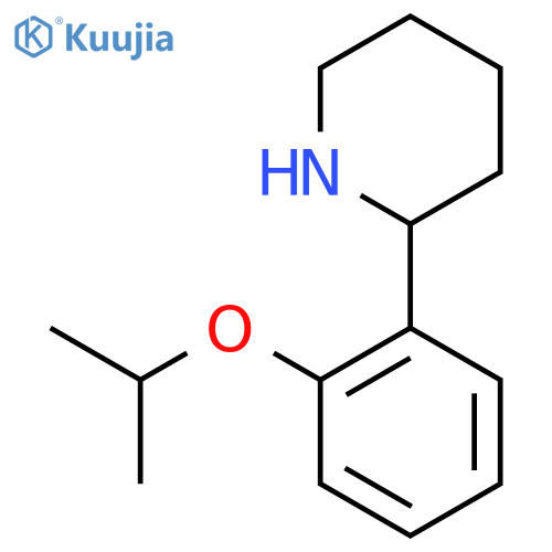 2-2-(propan-2-yloxy)phenylpiperidine structure