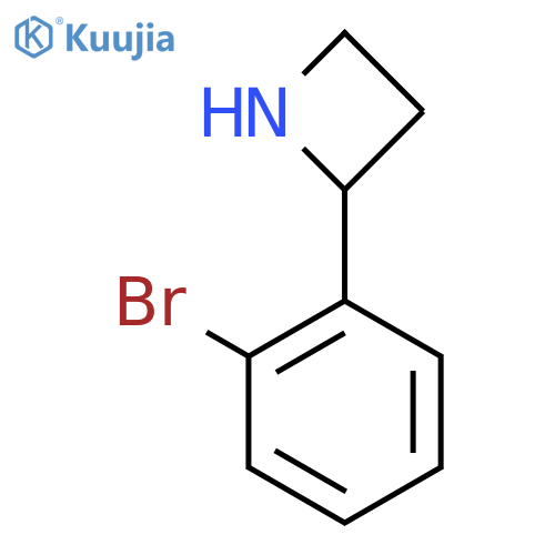 2-(2-bromophenyl)azetidine structure