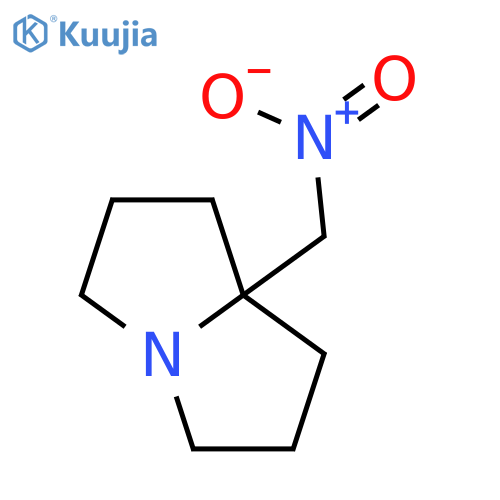 hexahydro-7a-(nitromethyl)-1H-Pyrrolizine structure