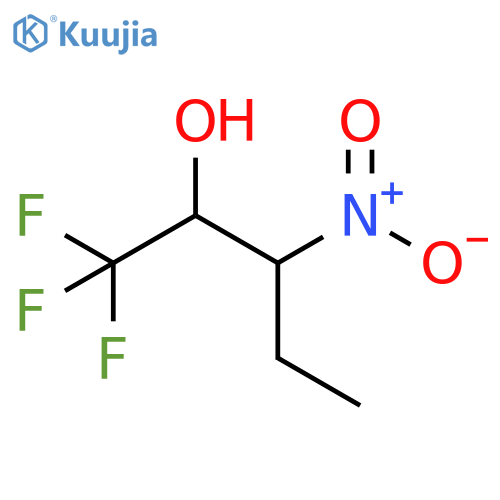 2-Pentanol, 1,1,1-trifluoro-3-nitro- structure