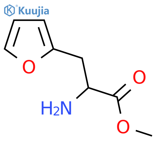 methyl 2-amino-3-(furan-2-yl)propanoate structure