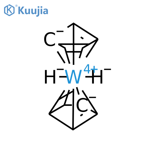 BIS(CYCLOPENTADIENYL)TUNGSTEN DIHYDRIDE structure