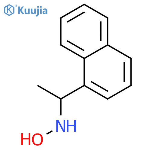 1-Naphthalenemethanamine,N-hydroxy-a-methyl- structure