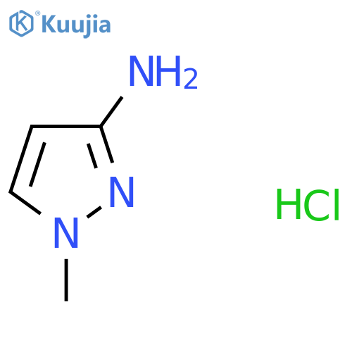 3-Amino-1-methyl-1H-pyrazole hydrochloride structure