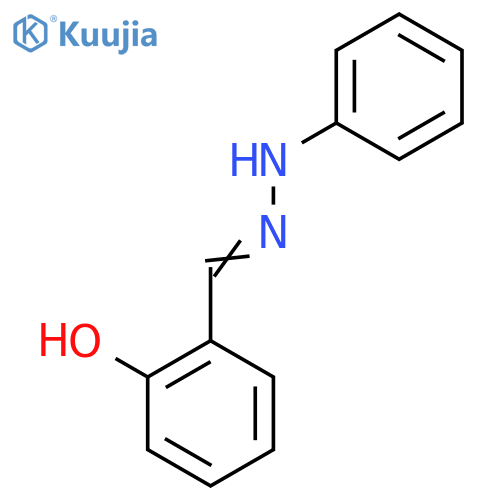 2-[(Phenylhydrazinylidene)methyl]phenol structure