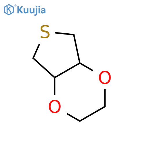 (4aR,7aS)-Hexahydrothieno[3,4-b][1,4]dioxine structure
