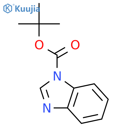 tert-Butyl 1H-Benzodimidazole-1-carboxylate structure